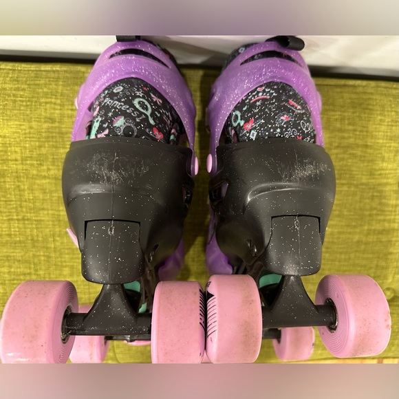 Roller Derby Falcon 2-in-1 Combo Quad & Inline Skates - Purple/Black - Picture 6 of 11
